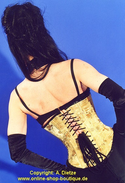 Korsett, Corsage, Schnrkorsetts, Mieder,  Corsagen,Korsett aus Seide,